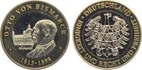 Deutschland - BRD Medaille Otto von Bismarck - erster deutscher Reichskanzler -