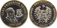 Deutschland - BRD Medaille Carl Friedrich Gauss - Mathematiker -