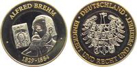 Deutschland - BRD Medaille Alfred Brehm - Zoologe - Naturforscher -