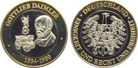 Deutschland - BRD Medaille Gottlieb Daimler (1834 - 1900) - Erfinder des Verbrennungsmotors -