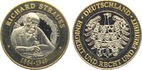 Deutschland - BRD Medaille Richard Strauss (1864 - 1949) - Musik - Komponist -