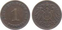 Kaiserreich 1 Pfennig 1 Pfennig - großer Adler -