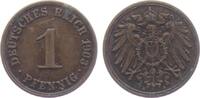 Kaiserreich 1 Pfennig 1 Pfennig - großer Adler -