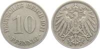 Kaiserreich 10 Pfennig 10 Pfennig - großer Adler -