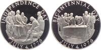 USA Silbermedaille 200 Jahre Independence Day -