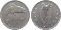 Irland 2 Scilling = 1 Florin Lachs - Fisch - Meerestiere -