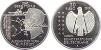 Deutschland - BRD 20 Euro 2019 Alexander von Humboldt - Naturforscher brf - bankfrisch