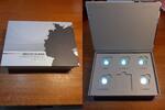 Deutschland - BRD Box für 5 x 5 Euro Münzen 5 x 5 Euro in LED-Box mit Batterien im Original-Umkarton ohne Münzen -
