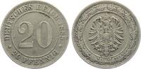 Kaiserreich 20 Pfennig 20 Pfennig - kleiner Adler -