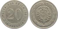 Kaiserreich 20 Pfennig 20 Pfennig - kleiner Adler -