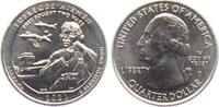 USA 1/4 Dollar - Quarter Alabama - Tuskegee Airman - Flugzeuge - Luftfahrt -