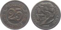 Bonn 25 Pfennig Notgeld der Stadt Bonn - Beethoven - 25 Pfennig -