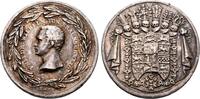 Braunschweig-Wolfenbüttel Bleimedaille Friedrich Wilhelm (1806-1815) Auf den Tod in der Schlacht gegen Napoleon -