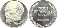 Deutschland - BRD Medaille Bundeskanzler Konrad Adenauer - Cusus ut Memoria Vivat -