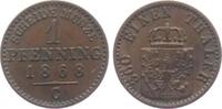 Preussen 1 Pfennig Wilhelm I. (1861 - 1888) -