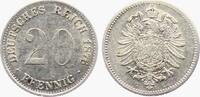 Deutschland - Kaiserreich 20 Pfennig 20 Pfennig - kleiner Adler -