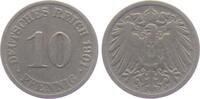 Kaiserreich 10 Pfennig 10 Pfennig - großer Adler -