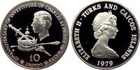 Turks und Coicos-Inseln 10 Crown Pince of Wales - Prinz / King / König Charles -