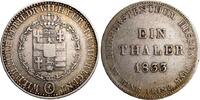 Hessen-Kassel Taler Wilhelm II. und Friedrich Wilhelm (182-1847) -