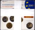 Deutschland 5x 5,88 Euro Kursmünzen-Satz (A,D,F,G,J)+ 2 Euro -
