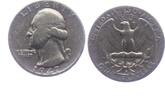 USA 1/4 Dollar - Quarter Quarter - Washington -