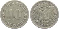 Kaiserreich 10 Pfennig 10 Pfennig - großer Adler -