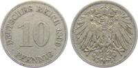 Kaiserreich 10 Pfennig 10 Pfennig - großer Adler -