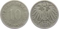 Kaiserreich 10 Pfennig 10 Pfennig - großer Adler -