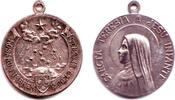 Frankreich Medaille Hl. Tersia - Medaille mit Öse. -
