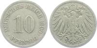 Kaiserreich 10 Pfennig 10 Pfennig - großer Adler -