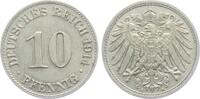 Kaiserreich 10 Pfennig 10 Pfennig - großer Adler -
