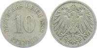 Kaiserreich 10 Pfennig 10 Pfennig - großer Adler -