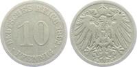 Kaiserreich 10 Pfennig 10 Pfennig - großer Adler -