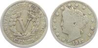 USA 1912 5 Cents - Liberty s-ss