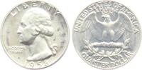 USA 1/4 Dollar - Quarter 1958 Quarter - Washington PP