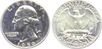 USA 1/4 Dollar - Quarter 1959 Quarter - Washington PP