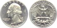 USA 1/4 Dollar - Quarter 1971 S Quarter - Washington PP