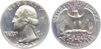 USA 1/4 Dollar - Quarter 1973 S Quarter - Washington PP