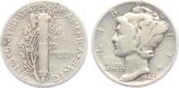 USA 1942 1 Dime - Mercury (1916 - 1945) ss