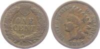 USA 1897 1 Cent - Indianerkopf - Indian Head ss+