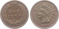 USA 1896 1 Cent - Indianerkopf - Indian Head ss-vz