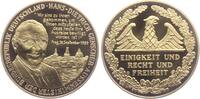 Deutschland - BRD Medaille Außenminister Hans-Dietrich Genscher - Prag -