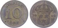 Schweden 10 Öre Gustav V. von Schweden (1907 - 1950) -