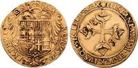 Spanien - Habsburg Scudo d`Oro o.J (1539) Kaiser Karl V. (1516-1558) f.vz