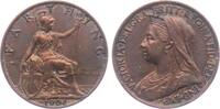 Großbritannien Farthing Queen Victoria (1837 - 1901) - sitzende Britannia -