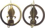 Abzeichen (NP) ohne Jahr Replik - Frankreich - Infanterie - Beret Badge - (J. Balme) Maitres medailleurs neuwertig