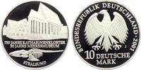 Deutschland - BRD 10 Mark 750 Jahre Katharinenkloster - Meeresmuseum Stralsund - Prägebuchstabe J -