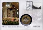 Vatikan Medaille auf Numisbrief Papst Benedikt XVI. - Bischofssynode des Nahen Ostens - Friedenstaube -
