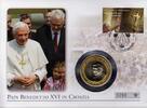 Vatikan Medaille auf Numisbrief Papst Benedikt XVI. - Besuch in Kroatien - Kathedrale von Zagreb -