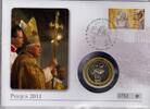Vatikan Medaille auf Numisbrief Papst Benedikt XVI. - Auferstehung Christi - Ostern 2011 -
